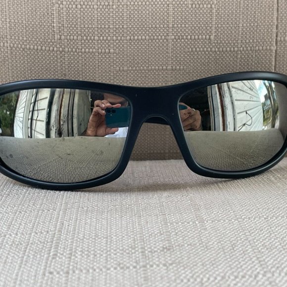 Flying Fisherman Men Sunglasses Black Frame SLACK TIDE Eye Wear Mirror Lenses - Picture 2 of 12